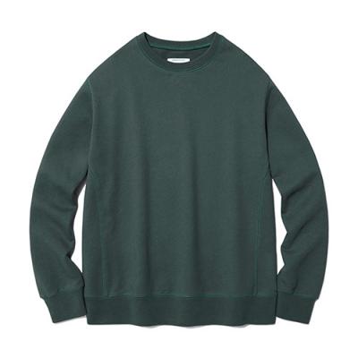 [ISVT21] DYED COLOR CREWNECK IS [OLIVE]