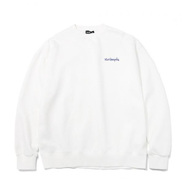(CR04) MARK GONZALES CREWNECK WHITE