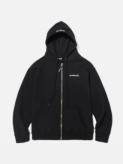 (HD12) MARK GONZALES HOODIE ZIP UP BLACK