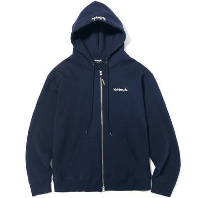 (HD12) MARK GONZALES HOODIE ZIP UP NAVY