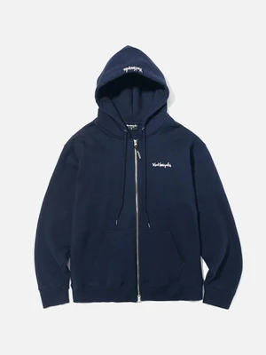 (HD12) MARK GONZALES HOODIE ZIP UP NAVY