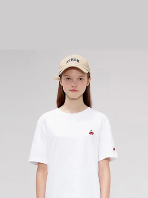 HEART CHERRY T-SHIRTS IS [WHITE]