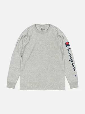 (GT78H) 팔로고 스크립트 클래식 긴팔티 OXFORD GREY