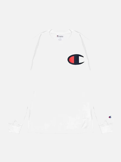 (GT78H) 빅C 클래식 긴팔티 WHITE