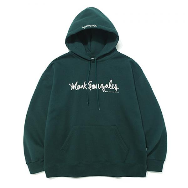 (HD11) MARK GONZALES HOODIE GREEN