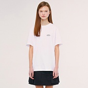 CIRCLE LOGO T-SHIRTS IS [WHITE]