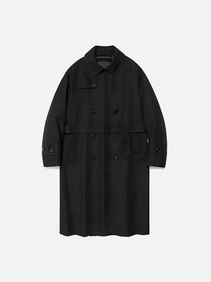 [ISVJ02] TRENCH COAT IS [BLACK]