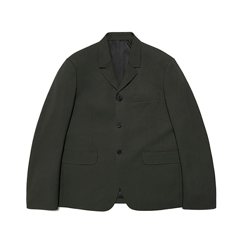 [ISVJ20] BLAZER JACKET IS [KHAKI]