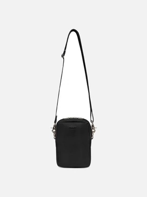 [ISVA04] LEATHER MINI BAG IS [BLACK]