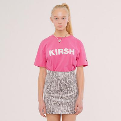 KIRSH LOGO T-SHIRTS IS [PINK]