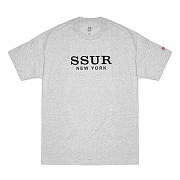 SSUR LOGO TEE-GRY