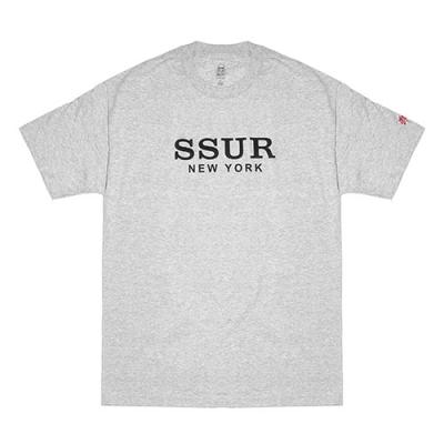SSUR LOGO TEE-GRY