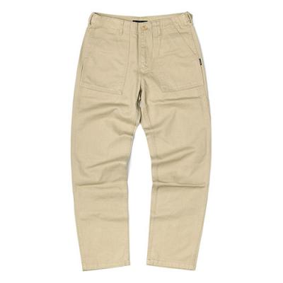 HEAVY FATIGUE PANTS-BEIGE