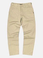 HEAVY FATIGUE PANTS-BEIGE