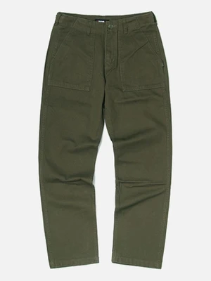 HEAVY FATIGUE PANTS-OLIVE