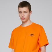 WHOLE GARMENT SMALL LOGO T-SHIRTS (ORANGE)