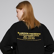 LETTERING SWEATSHIRTS (BLACK)