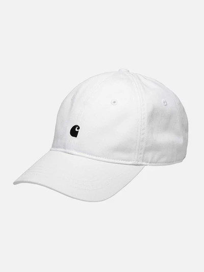 (I023750) MADISON LOGO CAP-WHITE/DARK NAVY