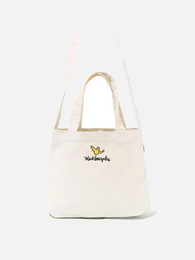 (BG08) M/G MINI 2WAY BAG WHITE