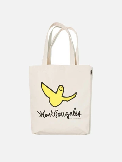 (BG05) ANGEL LOGO ECO BAG IVORY