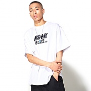 NSTK 822 SPLIT TEE WHITE