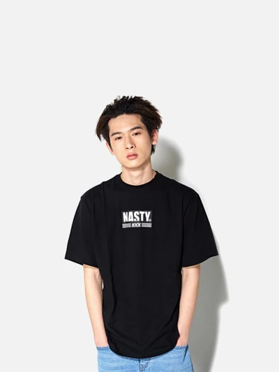 NSTK ORIGIN ESNTL TEE BLACK