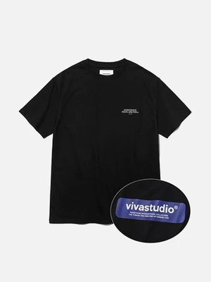 [ISVT01] BOX LOGO SHORT SLEEVE IS [BLACK]