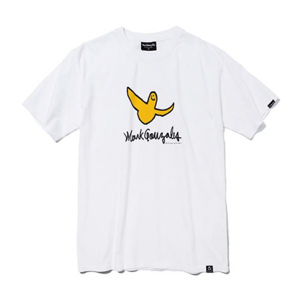 (ST16) ANGEL LOGO T-SHIRTS-WHITE