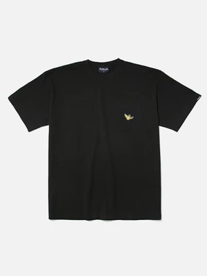 (ST04) ANGEL POCKET T-SHIRTS-BLACK