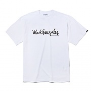 (ST03) M/G SIGN LOGO T-SHIRTS-WHITE