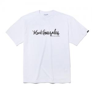 (ST03) M/G SIGN LOGO T-SHIRTS-WHITE