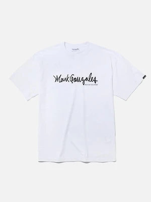 (ST03) M/G SIGN LOGO T-SHIRTS-WHITE