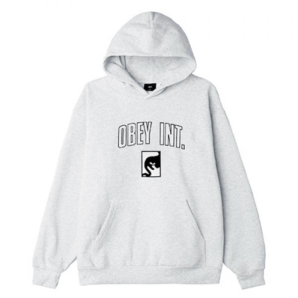 (112470043) OBEY INT. HOOD-ASH GRY