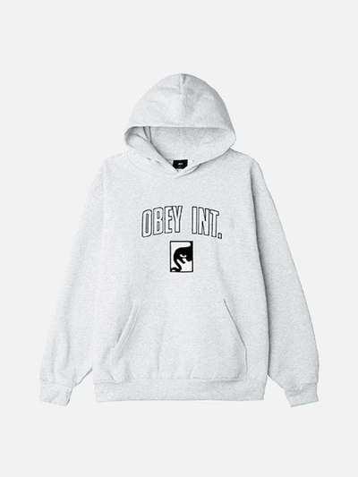(112470043) OBEY INT. HOOD-ASH GRY