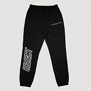 OBJECT LOGO SWEATPANTS_BLACK