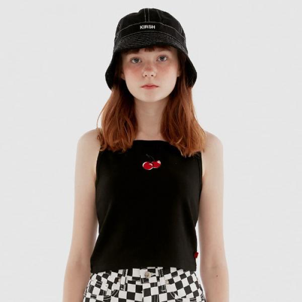 CHERRY SLEEVELESS IH [BLACK]