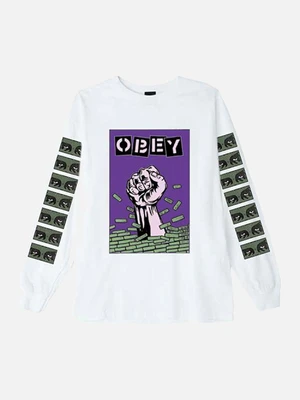 (164901986) 버스트 아웃 긴팔티 WHT
