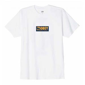 (163081960) OBEY INTERNATIONAL ICON 2 TEE-WHT