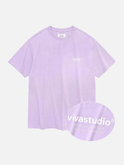 [ISV07] LOCATION LOGO SHORTSLEEVE IS [LIGHT PURPLE]