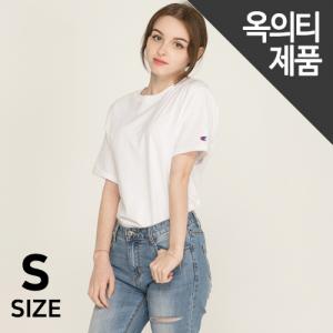 (T0223) 클래식 반팔티 WHITE (뒷면 원단불량)