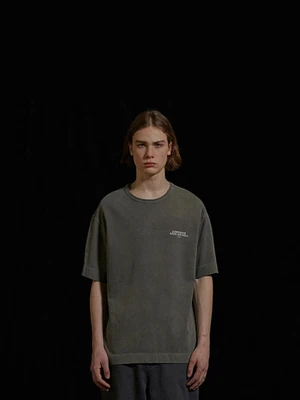 PIGMENT SHORT SLEEVE IS [KHAKI] (MT)