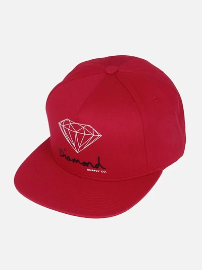 OG LOGO SNAPBACK-RED