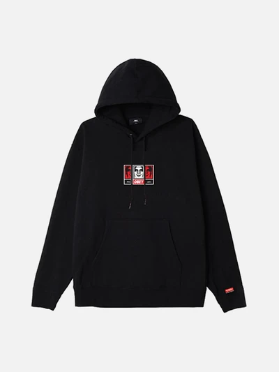 (112842252) 3페이스 30주년 후드티 BLK