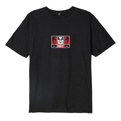 (163082252) 3 페이스 30주년 반팔티 BLK