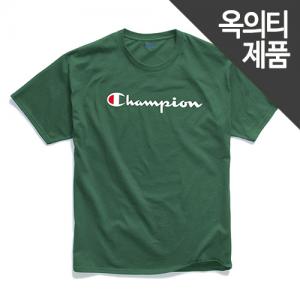 (GT23H) 스크립트 그래픽 반팔티 DARK GREEN