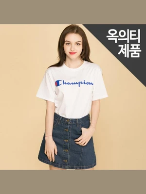 (GT23H) 스크립트 그래픽 반팔티 WHT