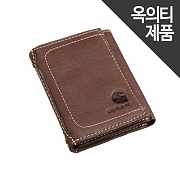 페블 트라이폴드 3단지갑 BROWN