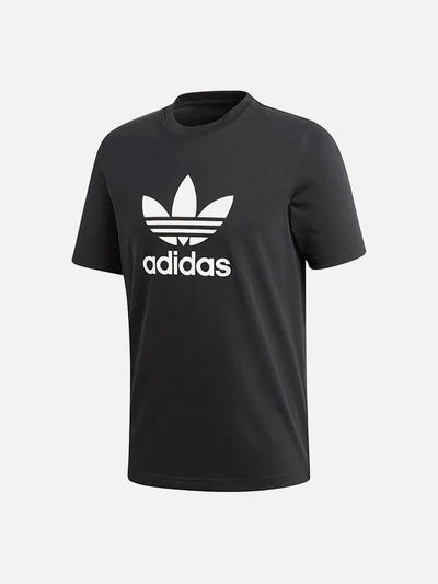 (CW0709) TREFOIL TEE-BLACK