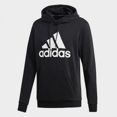 (DQ1461) MUST HAVES BADGE OF SPORT HOODIE-BLACK