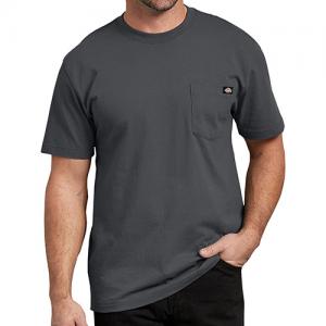 (WS450 CH) HEAVYWEIGHT TEE-CHARCOAL